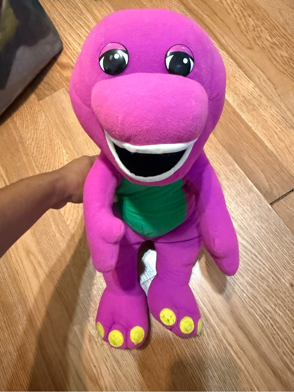 Big Vintage 1992 Barney the dinosaur plush